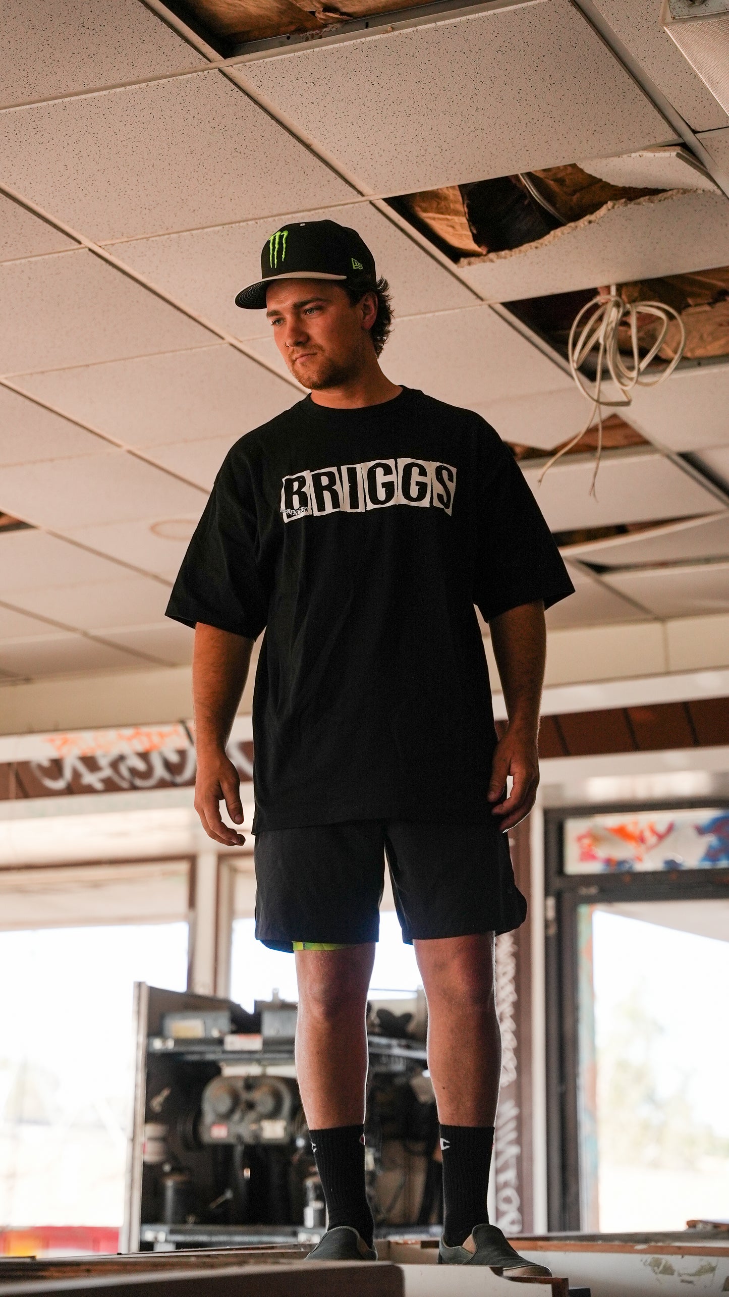 Not Dayton Briggs Blocks Short Sleeve T Shirt - Black